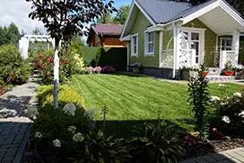 Натуральный газон под ключ в пригороде Тюмени: сочный зеленый цвет и плотный дерн