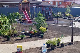 Озеленение и благоустройство, рабочие моменты