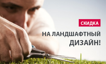 Скидка до 30% на ландшафтный дизайн!